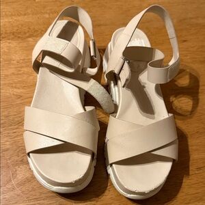 Cole Haan Beige Strappy Sandals